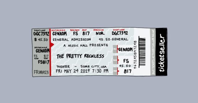 Concert Ticket To Their Favorite Singer