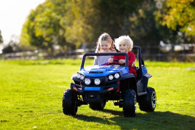 Ride-On Electric Vehicle That Is Supercharged