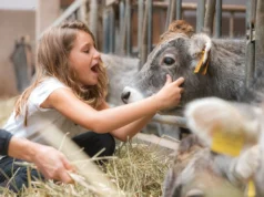 Kids visiting Farm scaled