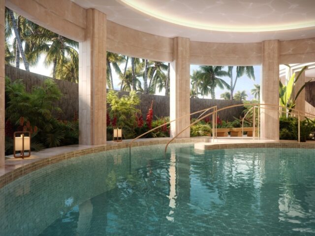 spa glass walls hawaii