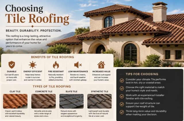 chosing tile roofing chosing tile roofing